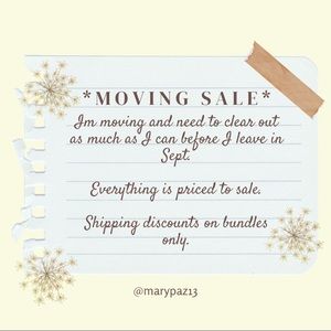 Moving Sale | Ask questions | Offers Still Considered